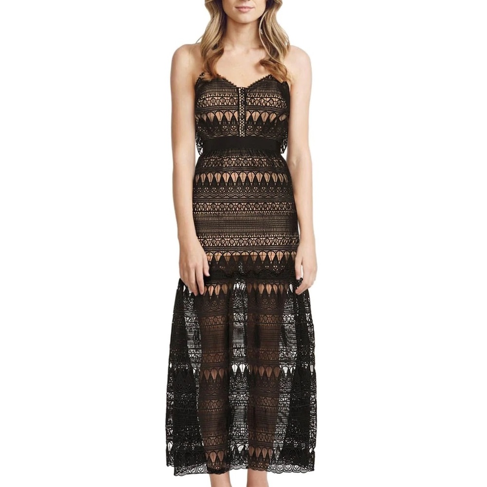 Brand New Black Self-Portrait Dress
